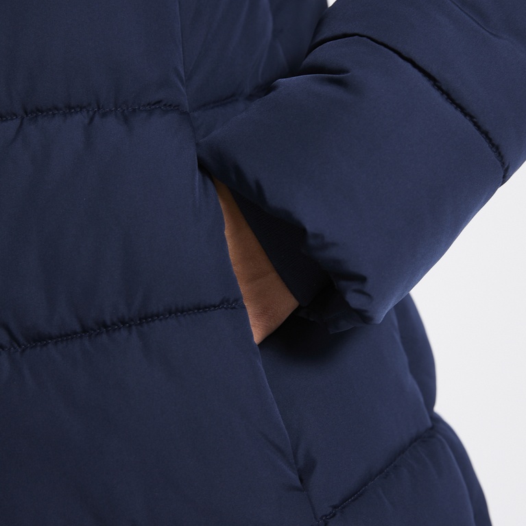 Long puffer jacket "Penny" Dark Blue